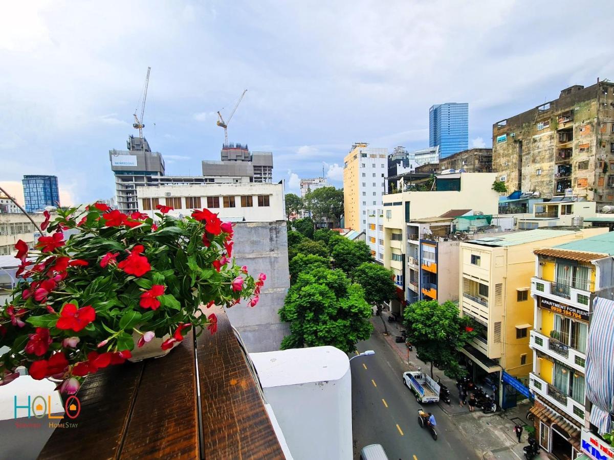 Holo Ben Thanh Saigon Serviced Homestay โฮจิมินห์ซิตี้ ภายนอก รูปภาพ