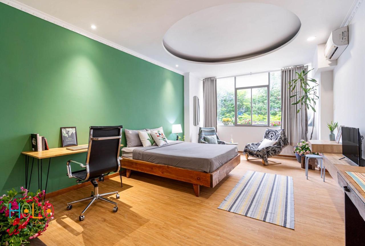 Holo Ben Thanh Saigon Serviced Homestay โฮจิมินห์ซิตี้ ภายนอก รูปภาพ