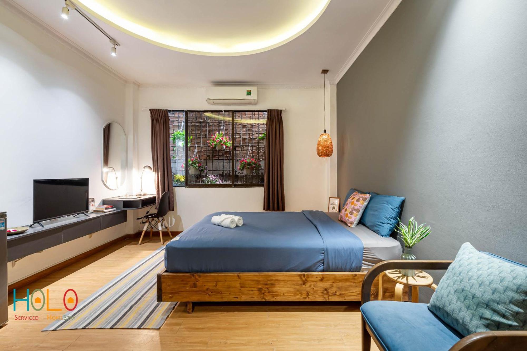 Holo Ben Thanh Saigon Serviced Homestay โฮจิมินห์ซิตี้ ภายนอก รูปภาพ
