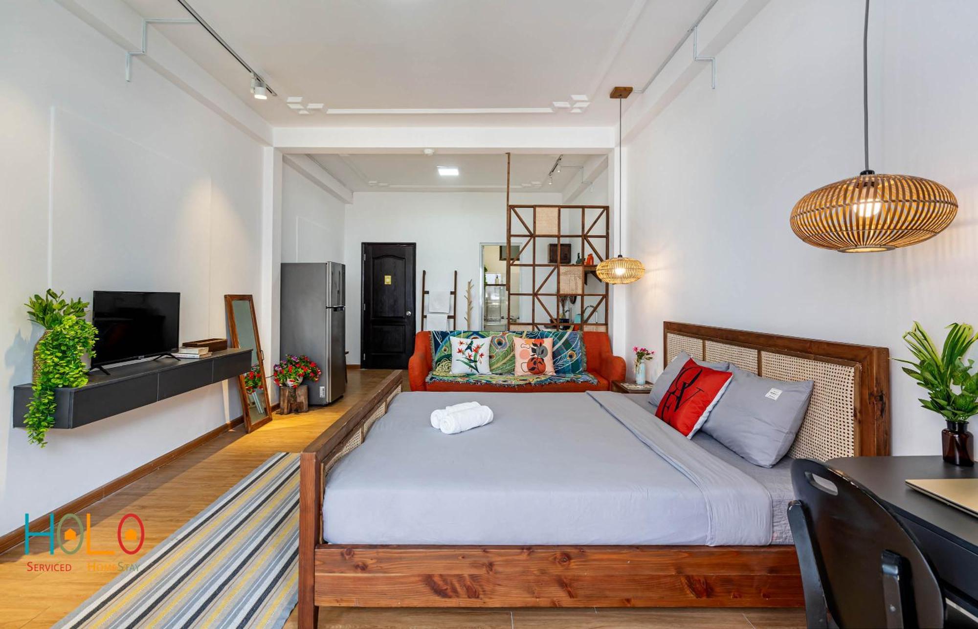 Holo Ben Thanh Saigon Serviced Homestay โฮจิมินห์ซิตี้ ภายนอก รูปภาพ
