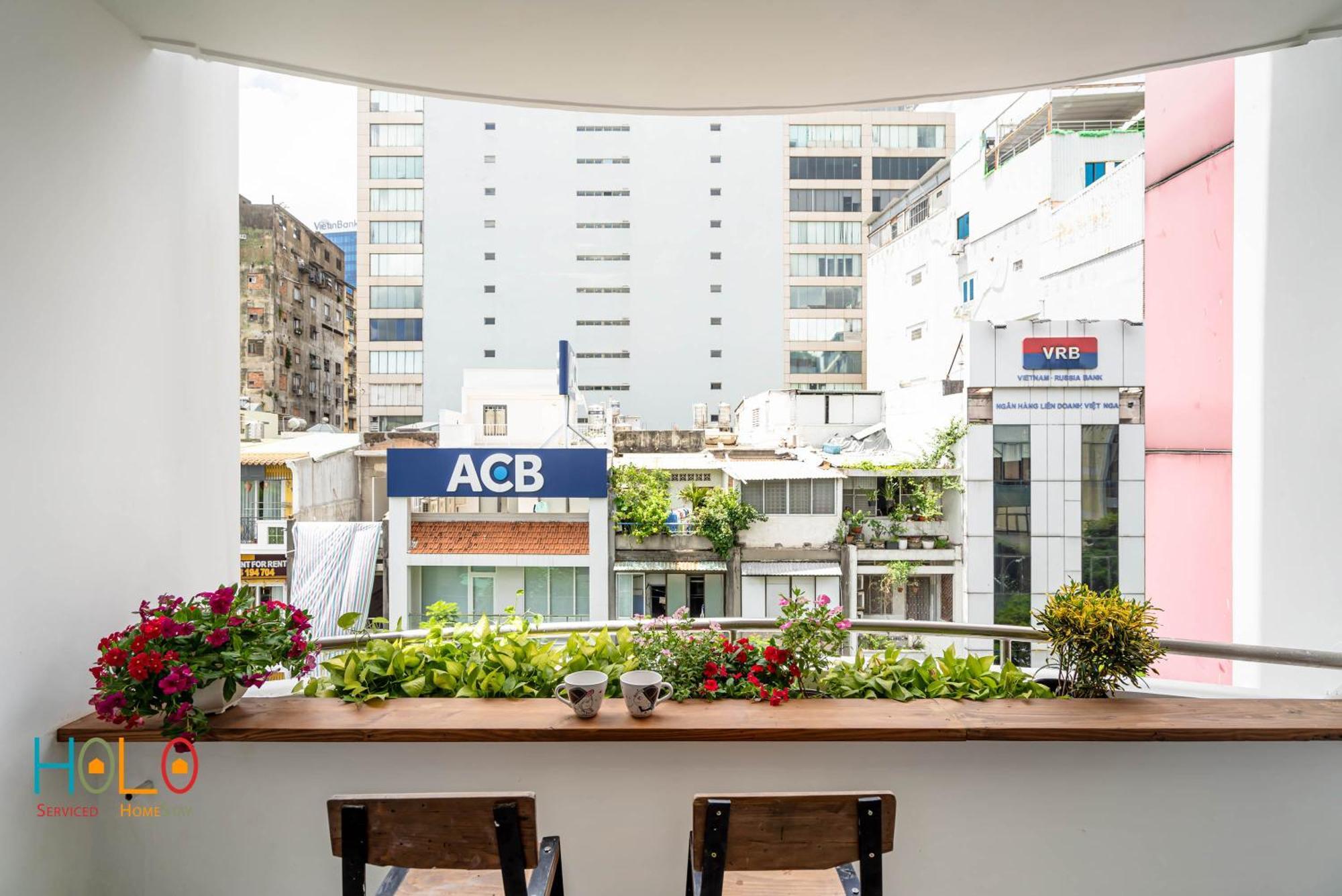 Holo Ben Thanh Saigon Serviced Homestay โฮจิมินห์ซิตี้ ภายนอก รูปภาพ