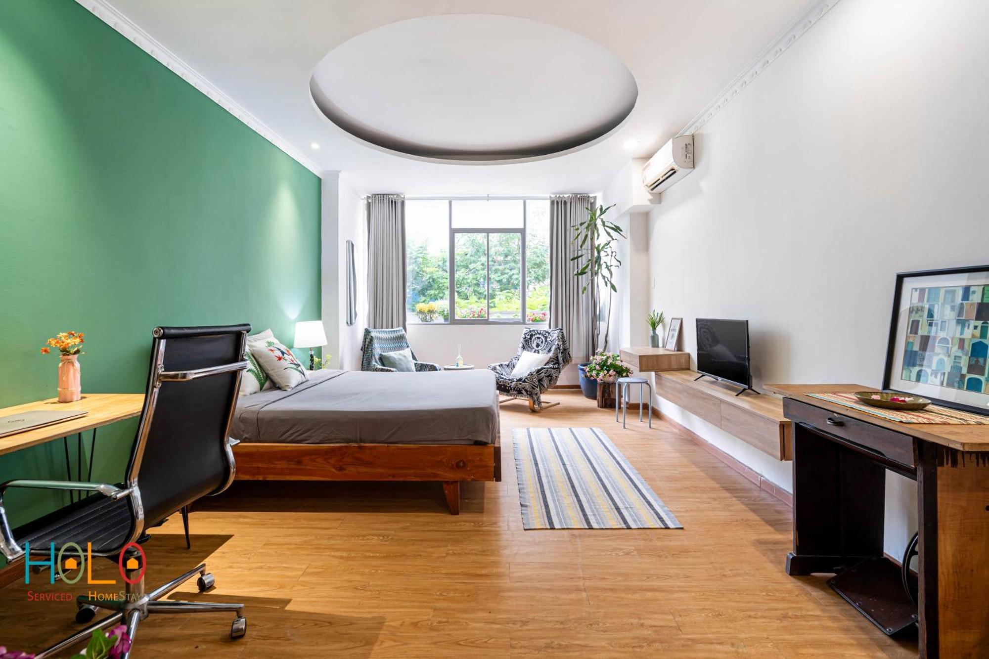 Holo Ben Thanh Saigon Serviced Homestay โฮจิมินห์ซิตี้ ภายนอก รูปภาพ