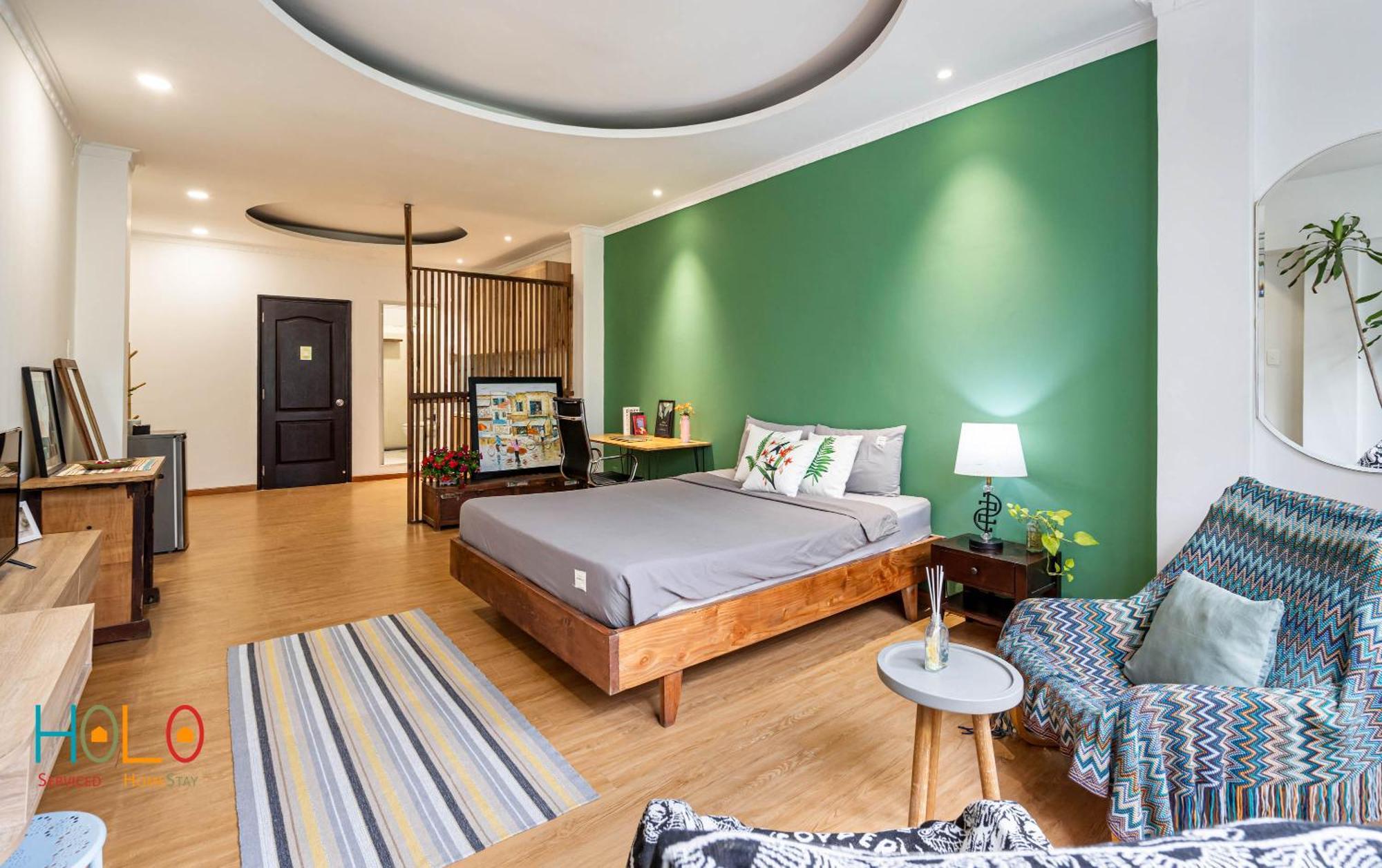 Holo Ben Thanh Saigon Serviced Homestay โฮจิมินห์ซิตี้ ภายนอก รูปภาพ