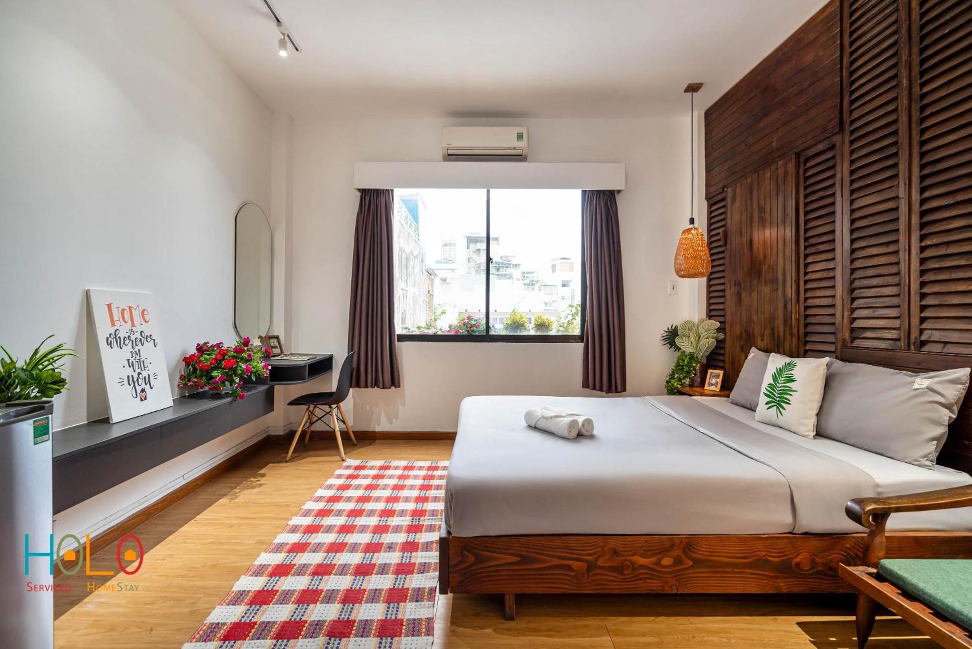 Holo Ben Thanh Saigon Serviced Homestay โฮจิมินห์ซิตี้ ภายนอก รูปภาพ