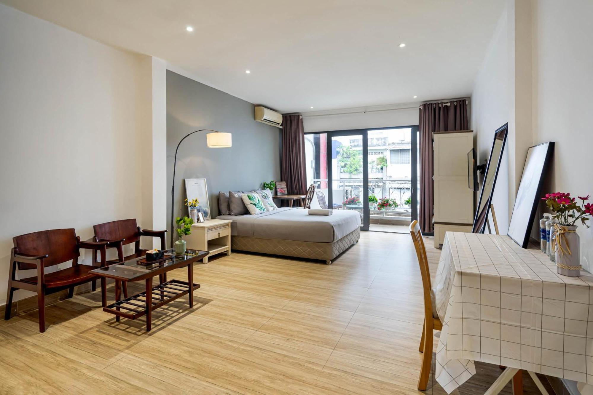 Holo Ben Thanh Saigon Serviced Homestay โฮจิมินห์ซิตี้ ภายนอก รูปภาพ