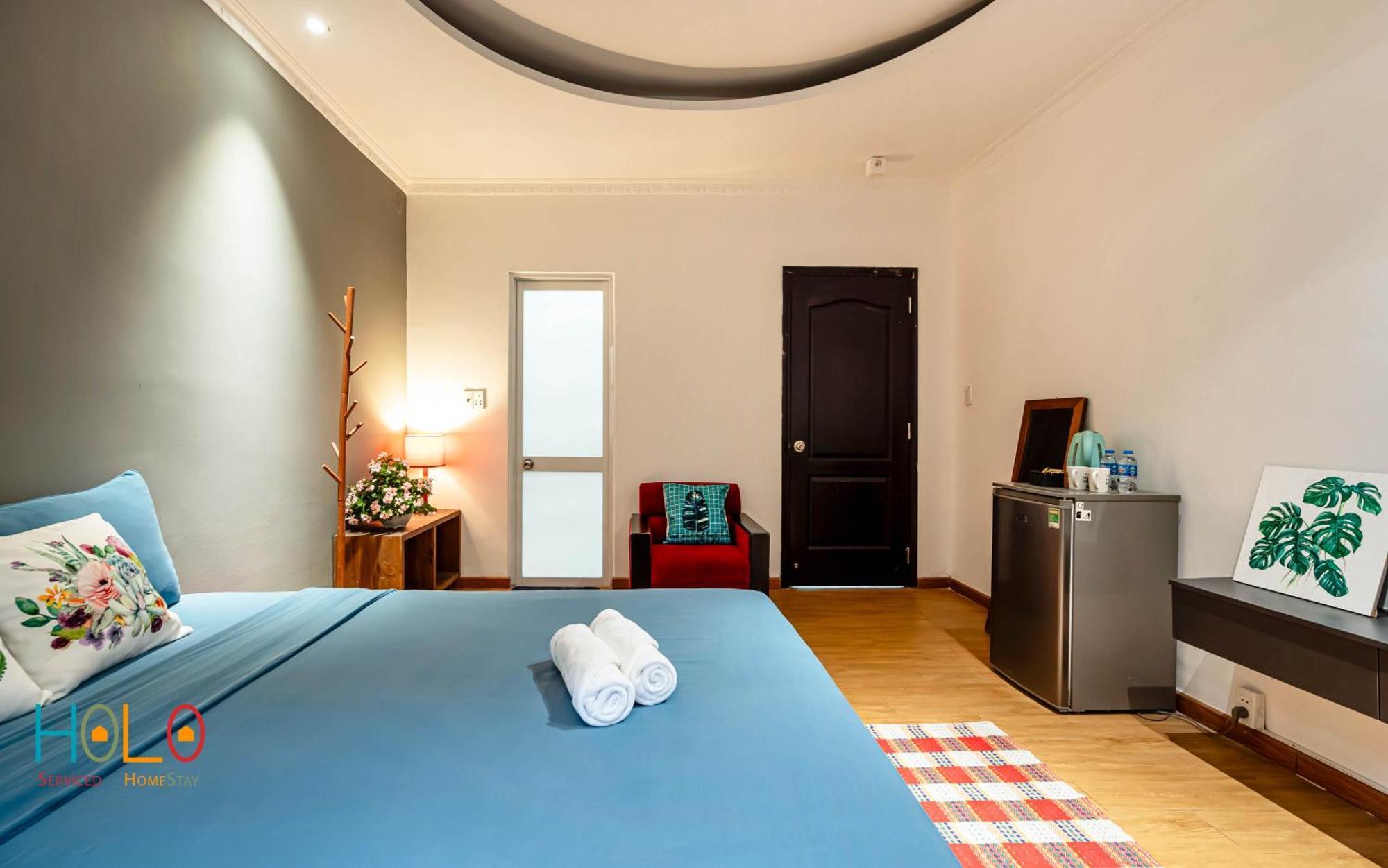 Holo Ben Thanh Saigon Serviced Homestay โฮจิมินห์ซิตี้ ห้อง รูปภาพ