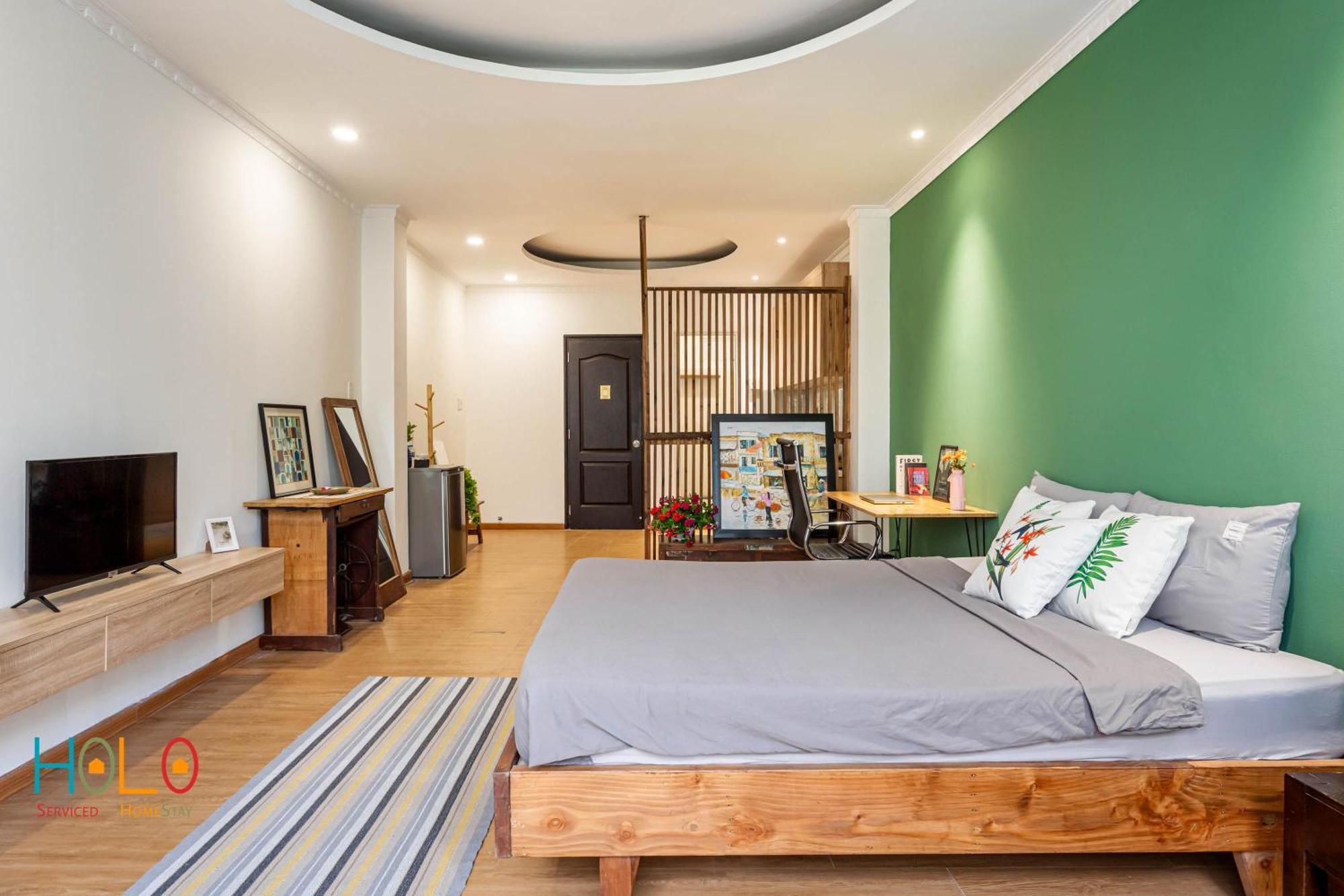 Holo Ben Thanh Saigon Serviced Homestay โฮจิมินห์ซิตี้ ห้อง รูปภาพ