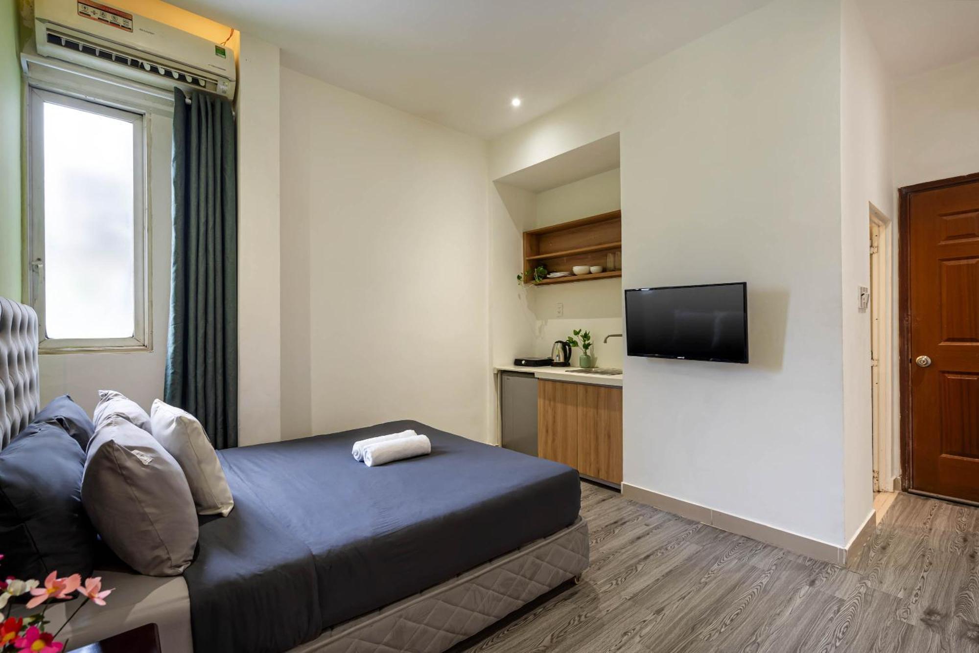 Holo Ben Thanh Saigon Serviced Homestay โฮจิมินห์ซิตี้ ภายนอก รูปภาพ