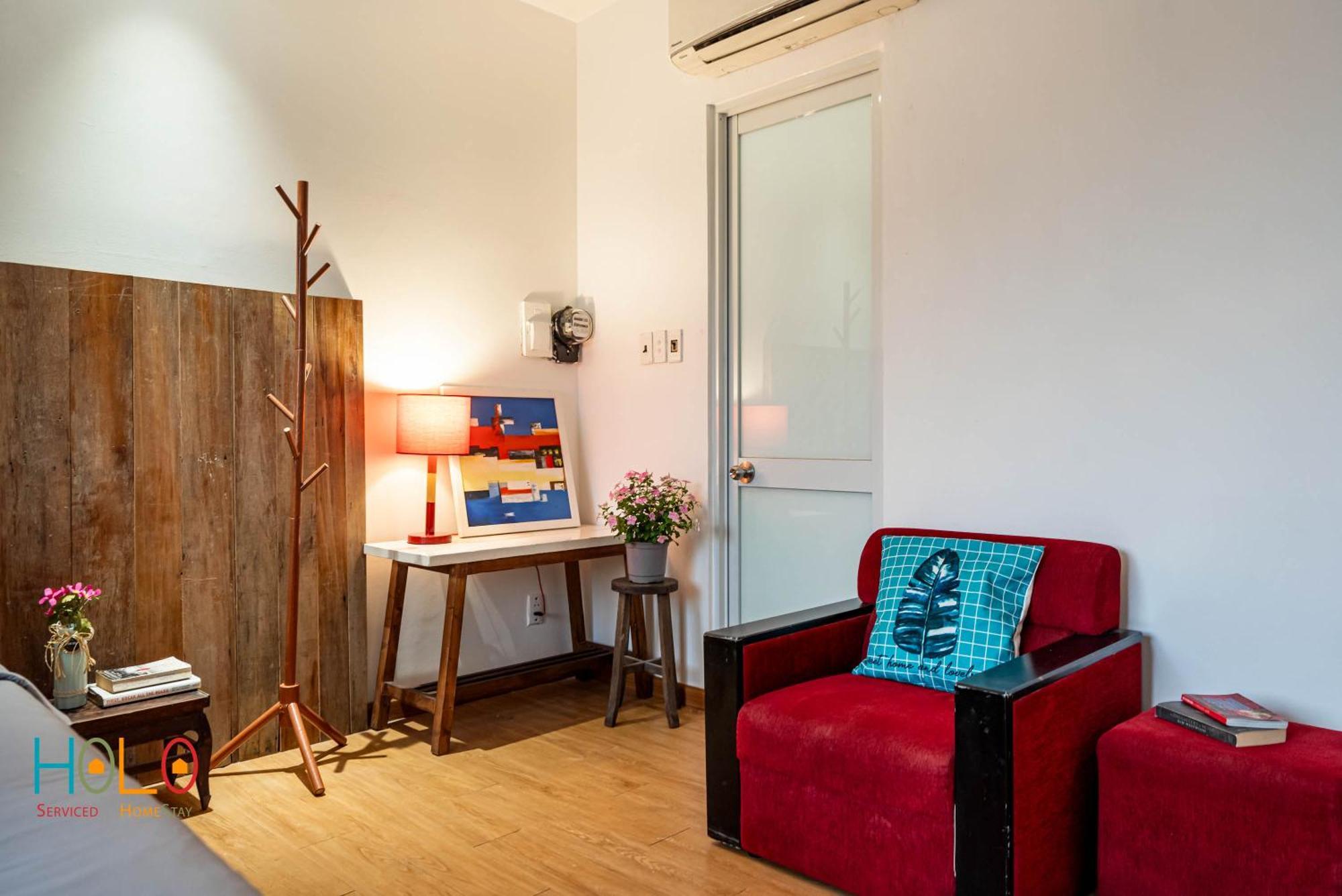 Holo Ben Thanh Saigon Serviced Homestay โฮจิมินห์ซิตี้ ห้อง รูปภาพ