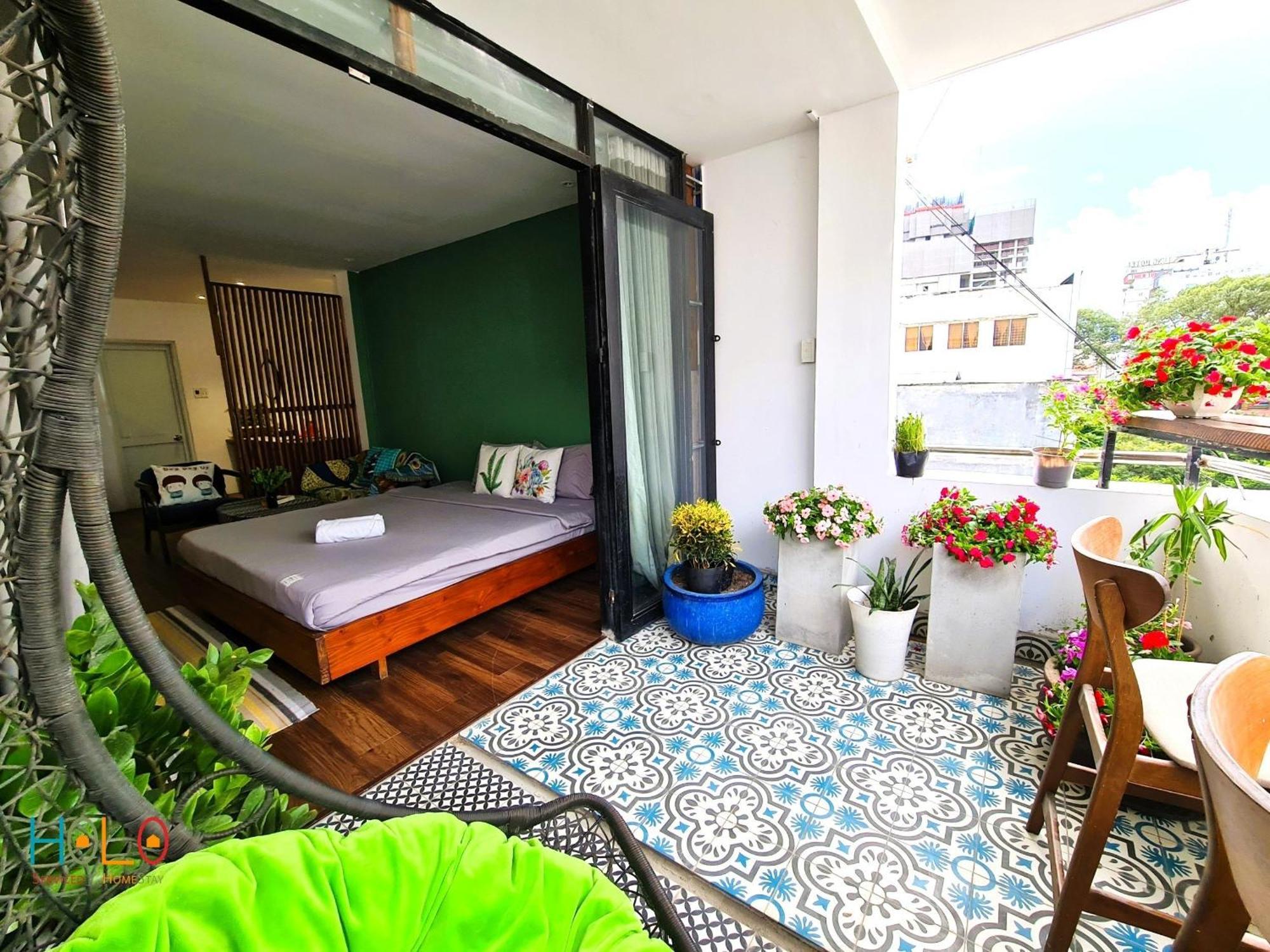 Holo Ben Thanh Saigon Serviced Homestay โฮจิมินห์ซิตี้ ห้อง รูปภาพ