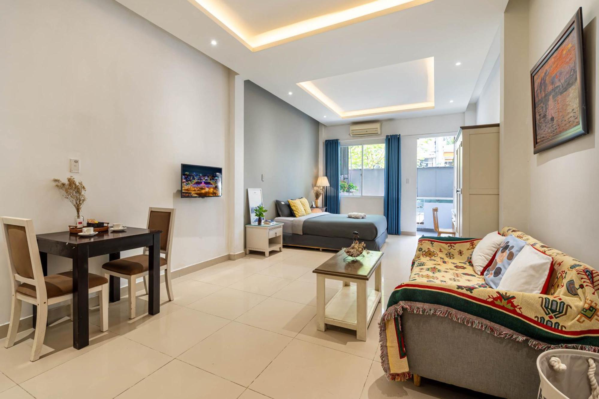 Holo Ben Thanh Saigon Serviced Homestay โฮจิมินห์ซิตี้ ภายนอก รูปภาพ